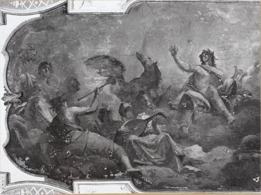 Apollo e le muse - Palazzo Barbaro Curtis, Venezia